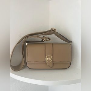 MICHAEL KORS Mini Greenwich Fold-Over Crossbody Bag